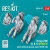 RESKIT RSF48-0147 Mirage 2000 (B, D, N) (FRANCE) pilots sitting in ejection seats MB Mk.10Q (2 pcs) (3D Printed) (1/48)